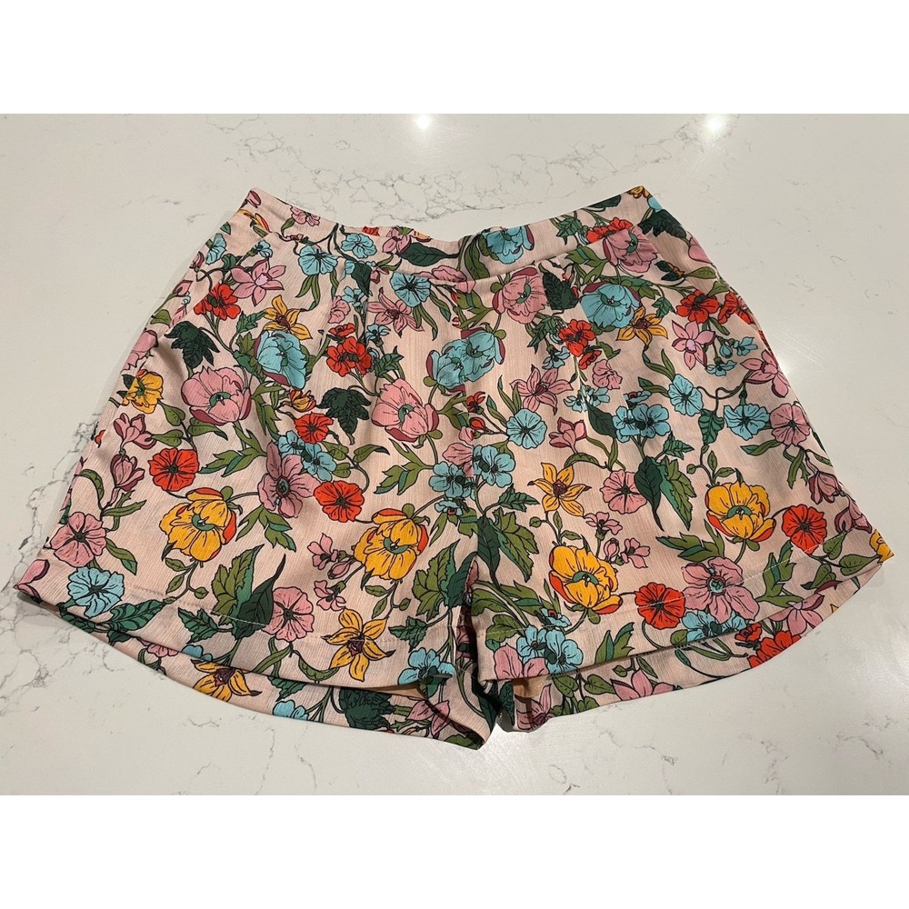 BTFL-life Floral Shorts – Size M - Gorgeous Garden Party - EUC
